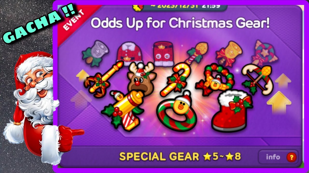 Gacha Gear Xmas !! Line Rangers Xmas 2023 !!