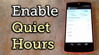 Enable Do Not Disturb (AKA Quiet Hours) on Stock Android [How-To] screenshot 1