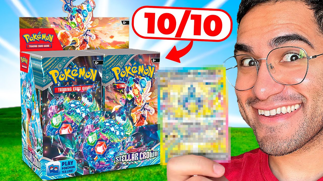 UNBOXING Pokemon: STELLAR CROWN Booster Box