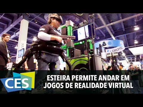 Vídeo: Esteira Omni: O Futuro Da RV Vai Em Todas As Direções