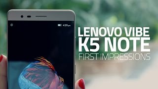 Lenovo Vibe K5 Note Review Videos