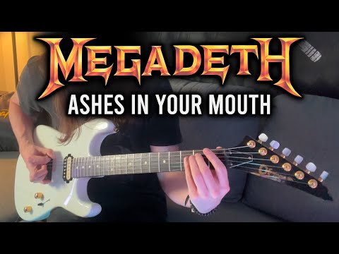 MEGADETH - "Ashes In Your Mouth" | Guitar Solo + Harmony Cover
