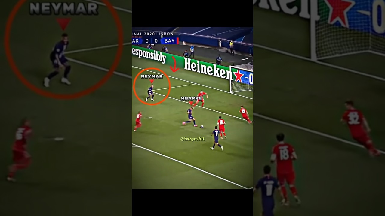 "Mpbape selfish moments VS Neymar  Reaction "