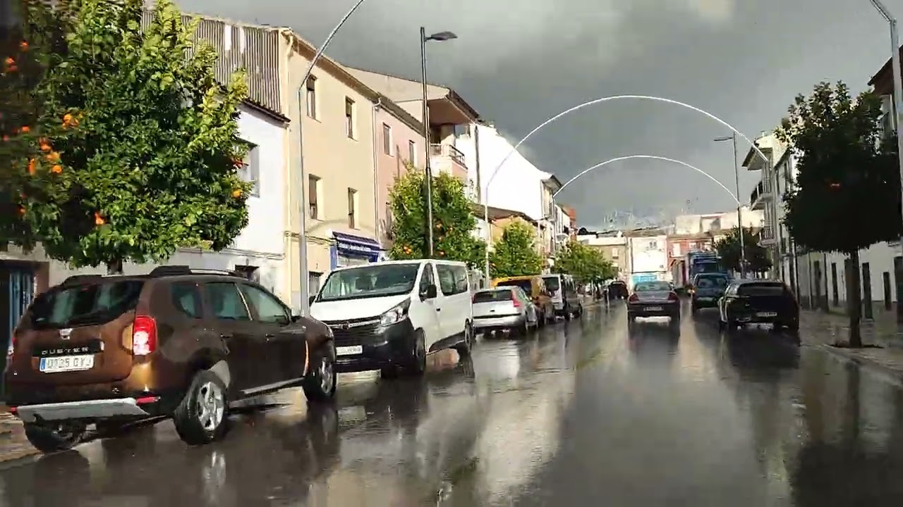 Día de lluvia. 13 de febrero 2026. Borrasca Leonardo. 