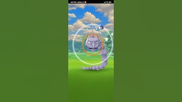 100iv onix but fled 😭😭😭#pokemongo