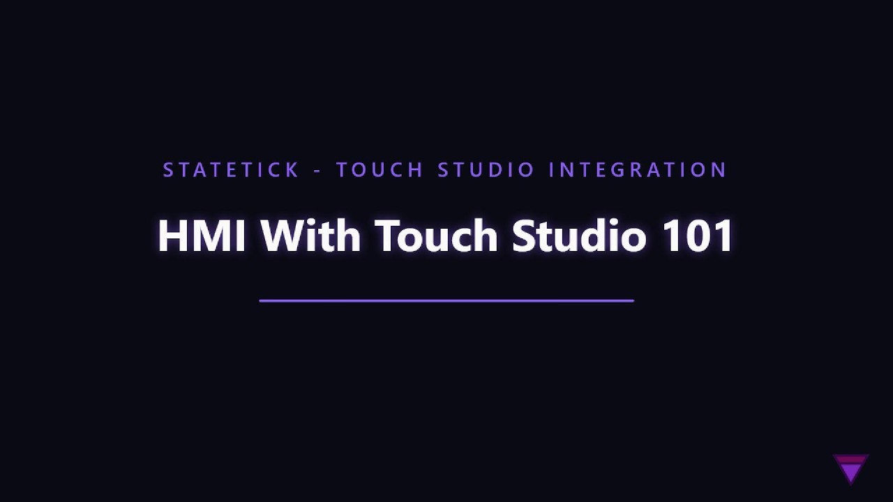 Touch Studio showing an operator screen being designed