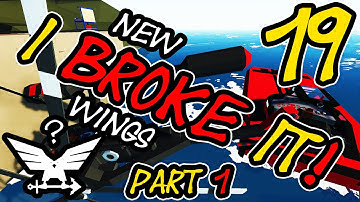 NEW Vehicle and I RESCUED my helicopter - Stormworks: Build and Rescue - Career Mode - S1 E19 Part 1