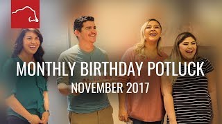 November 2017 Potluck