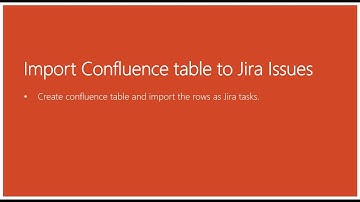 Creating Jira Issues in Confluence table || Jira Issue Bulk Creation || Jira tricks