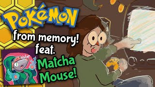 🔴 Drawing Pokemon from Memory AGAIN! w/ Matcha Mouse and friends!