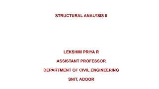 Slope Deflection Method||Continuous Beam(Both ends fixed)||Mod 2- LEC 02||#Structural Analysis ll