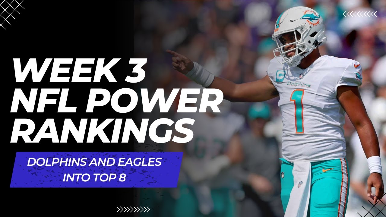 Week 3 NFL Power Rankings 2022 YouTube week-3-nfl-power-rankings-2022-youtube