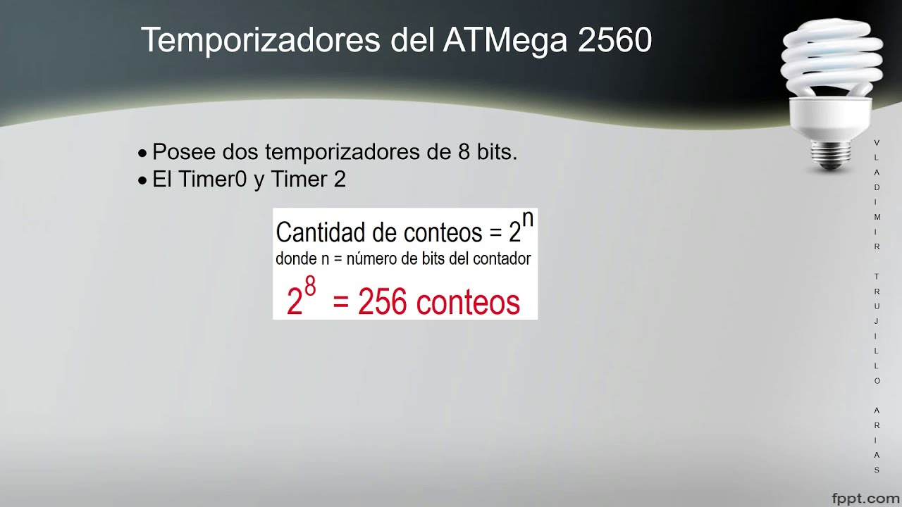 Uso de los temporizadores del ATmega 2560 en modo comparación