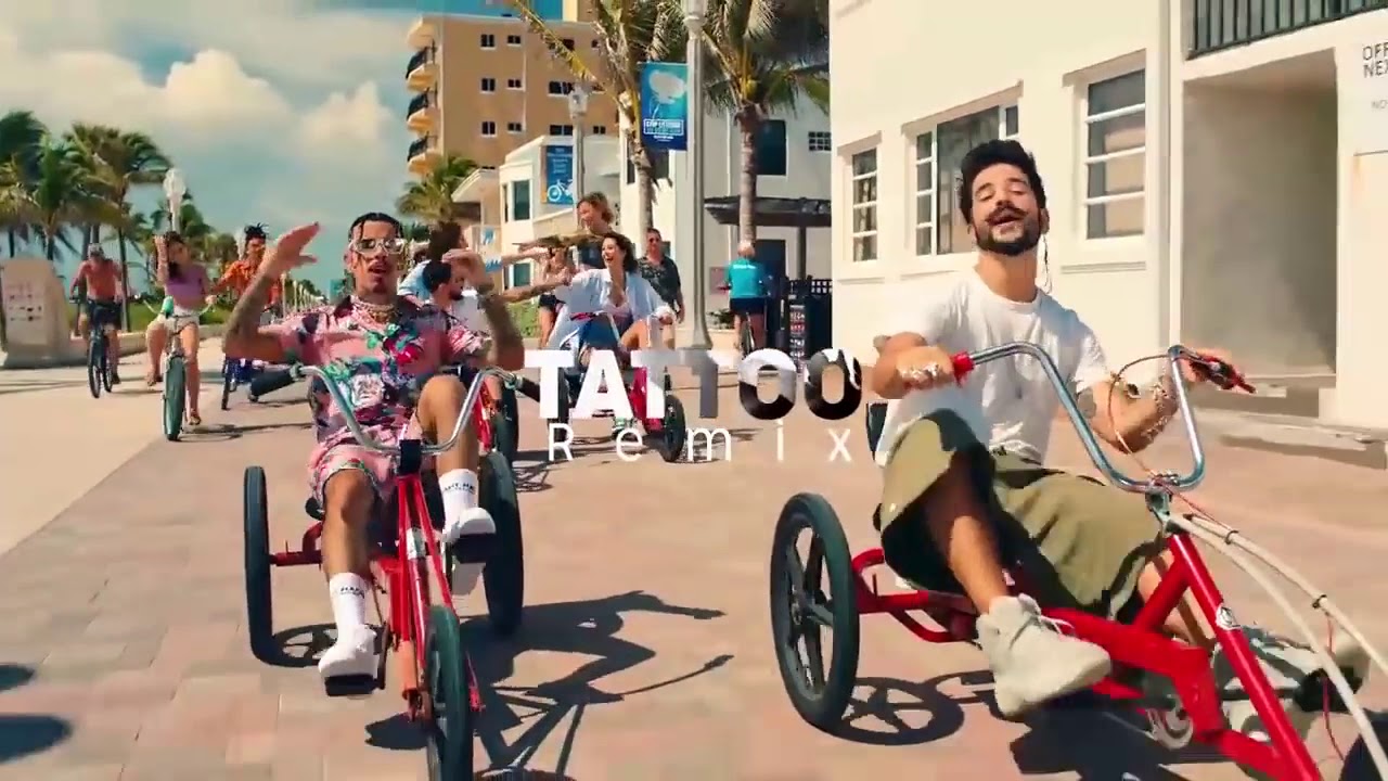 rauw Alejandro & camilo - tatoo remix  (video oficial)