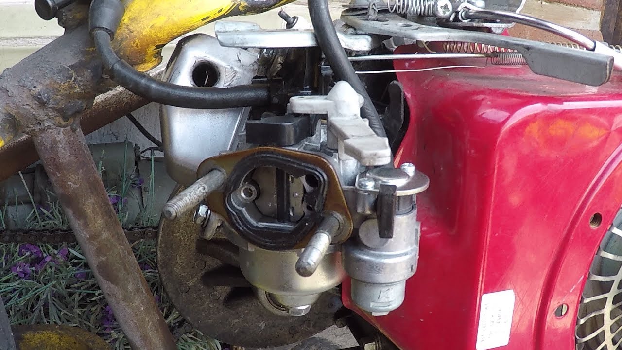 Carburador Honda GX160 5.5 hp - Bicimoto Chopper Amarilla