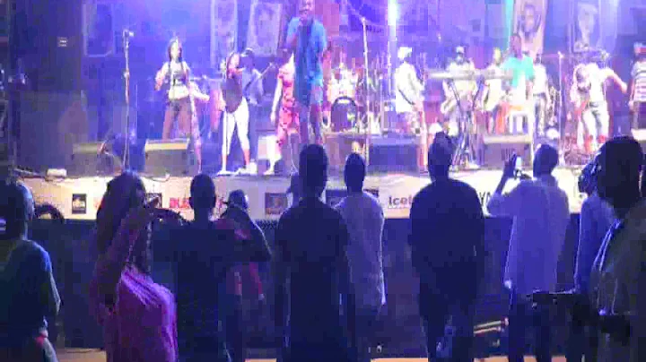 Femi Kuti live at the New Africa Shrine