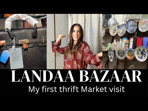 Lahore Landaa Bazaar Thrift Finds | Home Accessories Bags &amp;  More From Famous Thrift Market