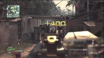 MW3: 101 Second (1:41) ACR MOAB on Village! | Thanks For 1,500 Subscribers!