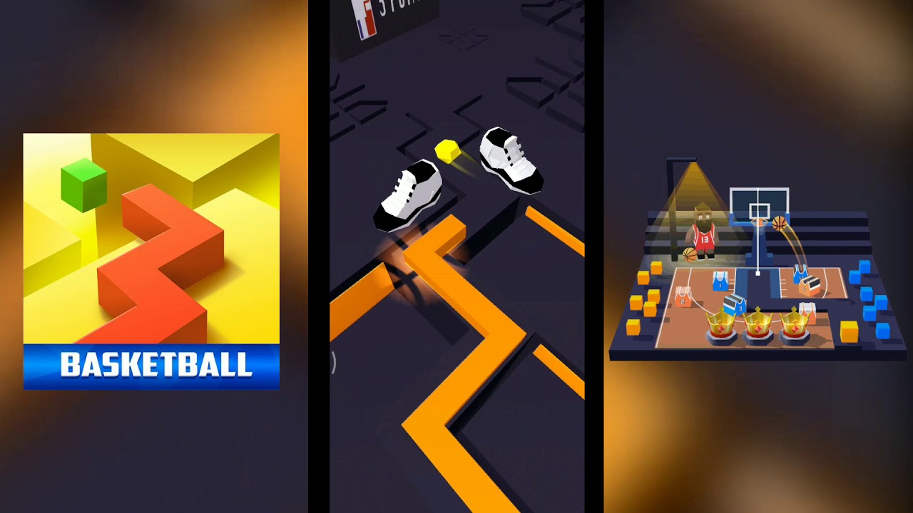 Dancing Line - The Basketball (bloopers) [Official Level]