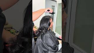Silk Press it’s never just a style but a reset #foryoupage #hairgrowth #naturalhair