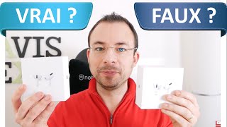 Comment reconnaître des FAUX Airpods Pro ?