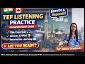 TEF Canada Listening Practice LIVE 🔥 | Compréhension Orale Questions &amp; Answers