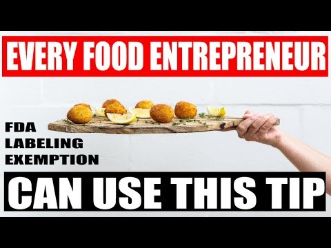 How to start a small business Food Labeling Tip For Every Food business FDA label