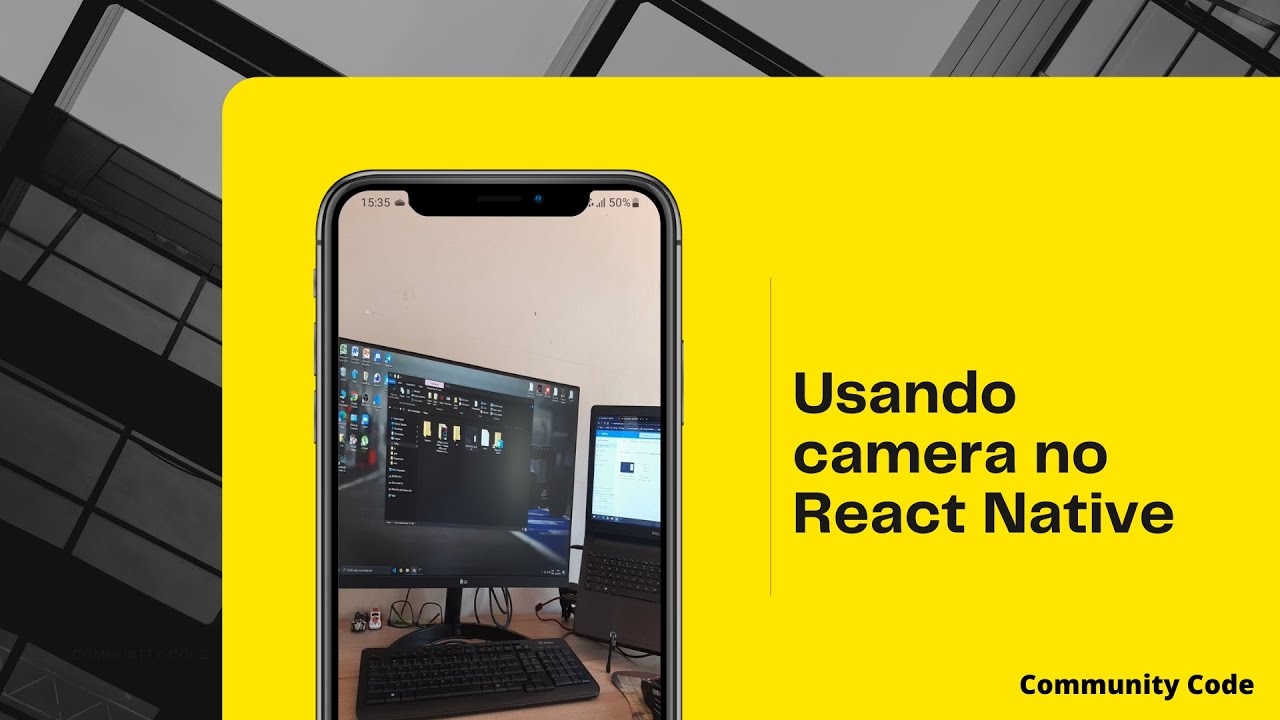 Como usar camera no React Native - YouTube