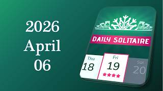 Daily Challenge Solitaire Solution April 06 2026 screenshot 4