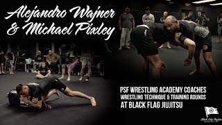 Alejandro Wajner & Michael Pixley Training & Wrestling Technique