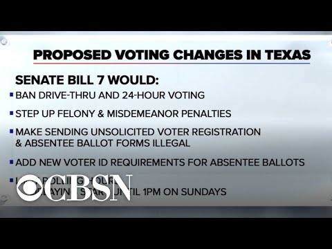 Texas Democrats block voting restrictions bill