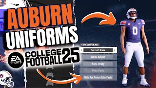 All Uniforms for Auburn Football in College Football 25