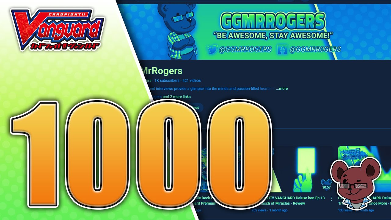 1000 subscribers. What now ? || Cardfight!! Vanguard