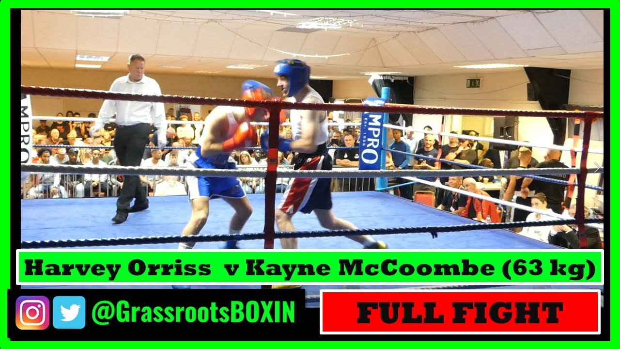 Harvey Orriss v Kayne McCoombe (63 kg) - Guildford City Boxing Club Boxing Tournament (31/07/2021)