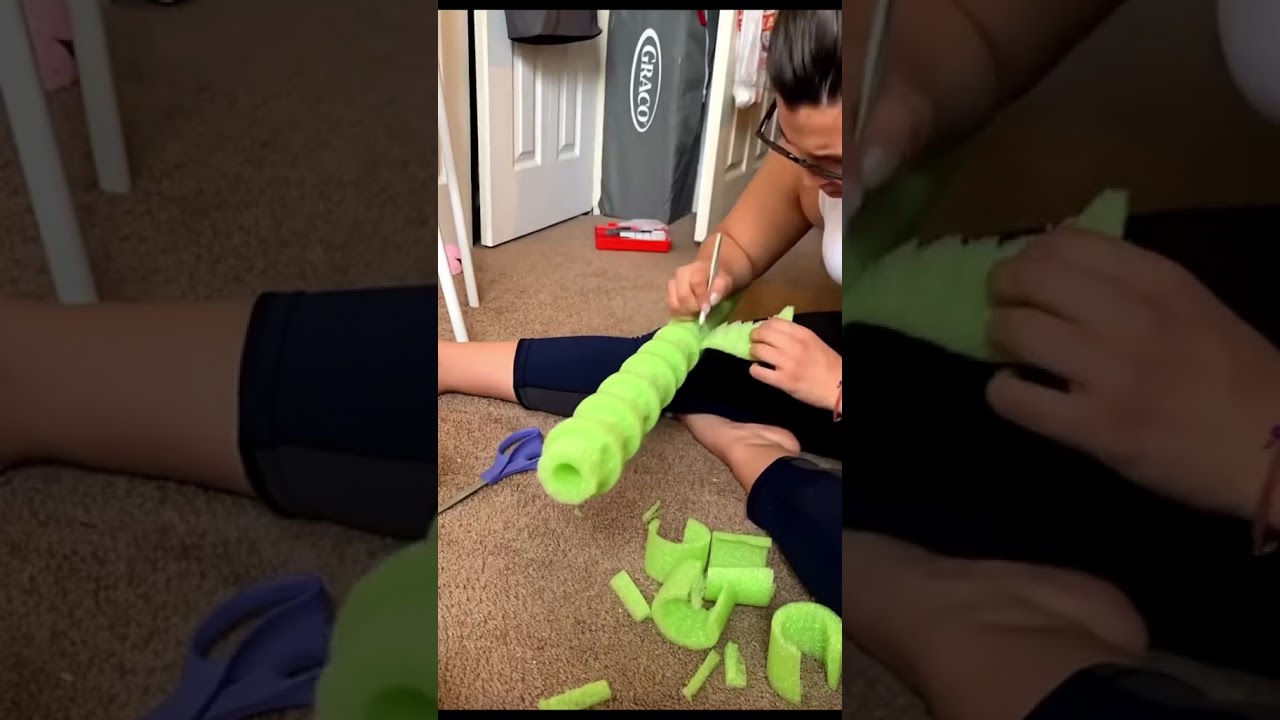 Handmade Beach Party At The Backyard | TikTok: @thatonecraftybish