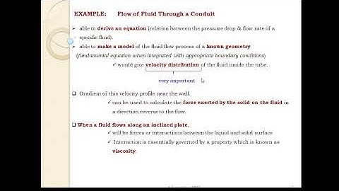 Lecture-1: Introduction of Transport Phenomena