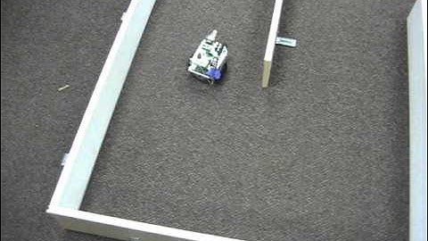 Boe-Bot #1 - navigating the maze - May 2011