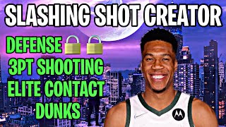 BEST GIANNIS ANTETOKOUNMPO BUILD 2K22 NEXT GEN (BEST SLASHING SHOT CREATOR BUILD 2K22 NEXT GEN)