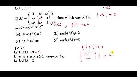 PG-TRB-EXAM-Maths-Algebra| Rank of Matrices