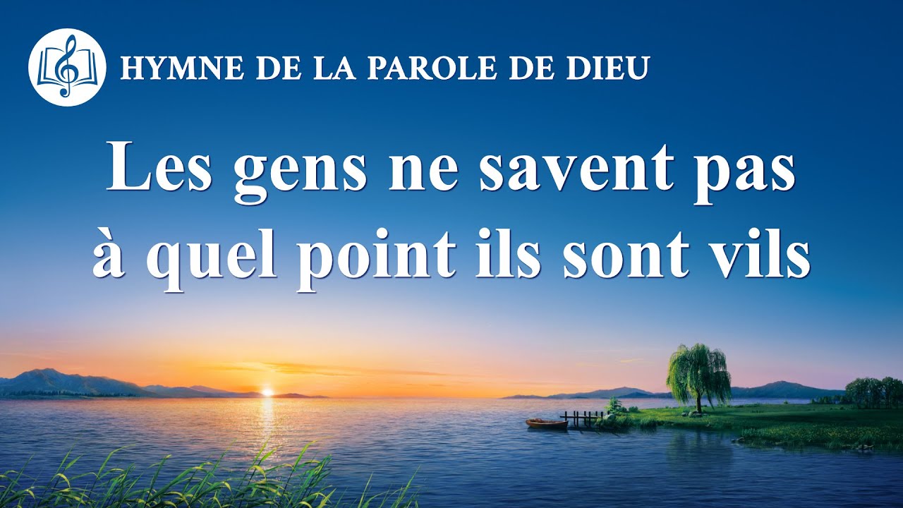 Musique chrétienne 2020 « Les gens ne savent pas à quel point ils sont vils »