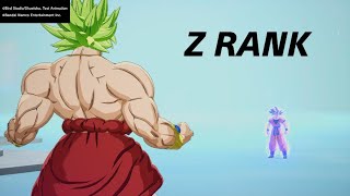 Z Broly Vs MUI Goku And More Z RANK Singles Gameplay Sparking Zero
