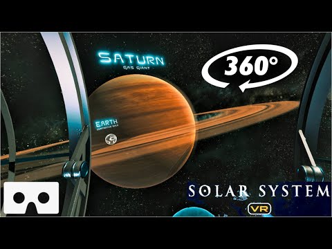 SOLAR SYSTEM VR 360° - Virtual Reality SPACE FLIGHT Experience