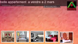 Belle Appartement A Vendre A 2 Mars