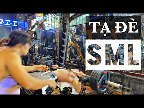 Video Bench Press 80Kg & Sơn Mông Lép bị tạ đè ???? - youtube