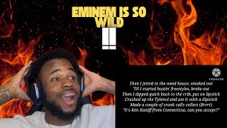 Eminem  Cm On Everybody first Time Reaction Eminem Has Such A Crazy Mind