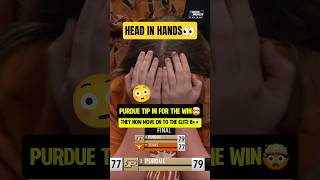 Texas pushed Purdue TO THE END😳