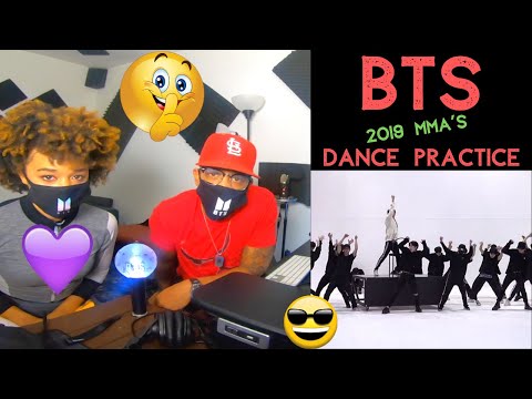 BTS (방탄소년단) 2019 MMA 'Dionysus' Intro Performance Dance Practice -REACTION