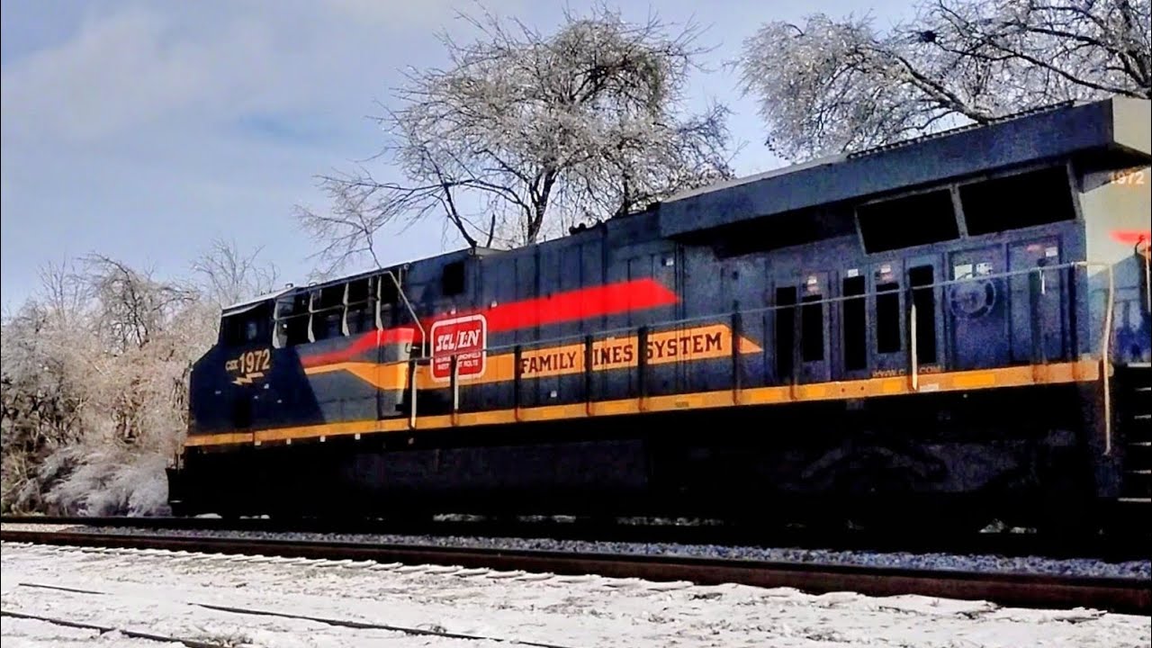 CSX 1972 Seaboard Family Lines Heritage Unit on NB I026 w/DPU Brentwood, TN 01/28/26