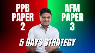 PPB AFM | Jaiib Paper 2 and 3 | 5 day strategy | Full Video