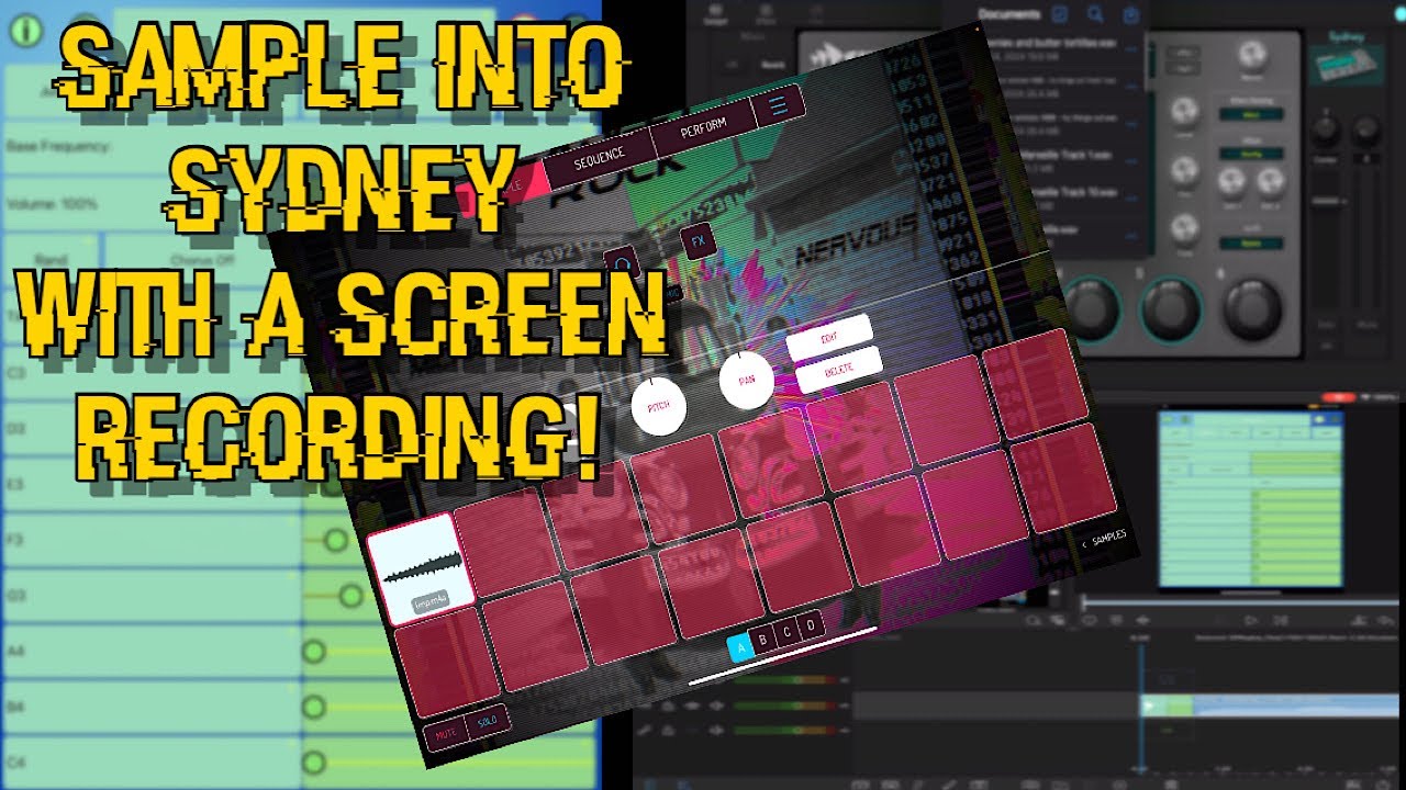 Recording Screen Sample Using sydney gadget screen recording for samples! - YouTube